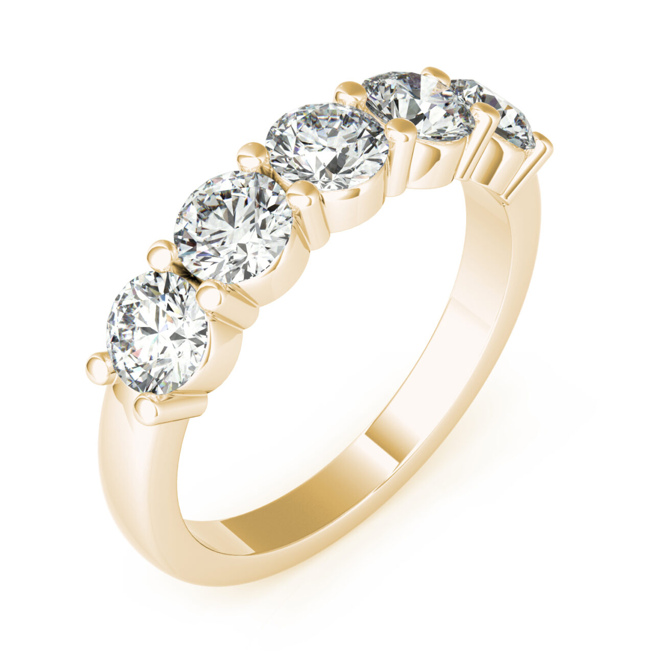 LAB GROWN SR148 4.3mm 14ky 1.52ct