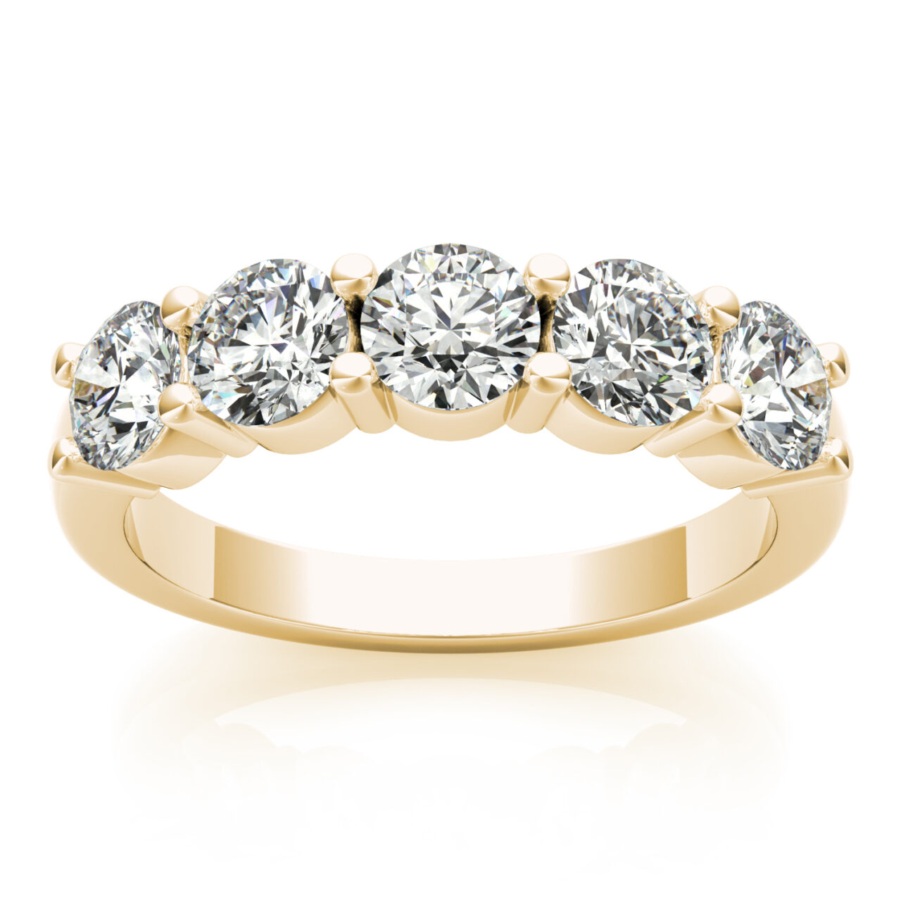 LAB GROWN SR148 4.3mm 14ky 1.52ct - Image 2